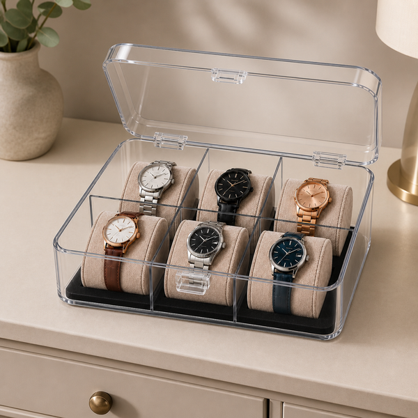 Watch Organizer before and after dresser organisation