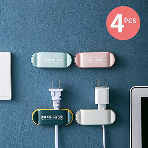 Cable Organizer Plug Holder (MULTICOLOR)