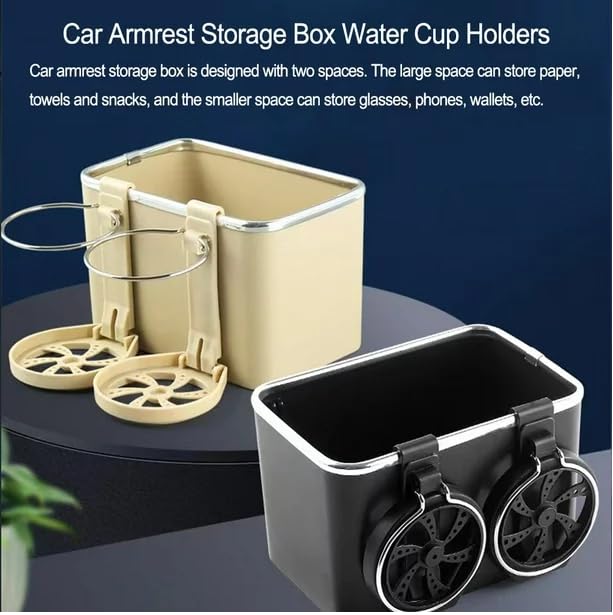 Car Armrest Storage Box