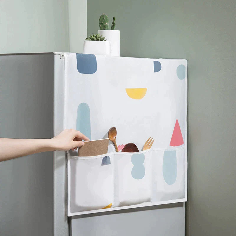 Waterproof and Dustproof Fridge Covers ( Pack of 2 Covers)
