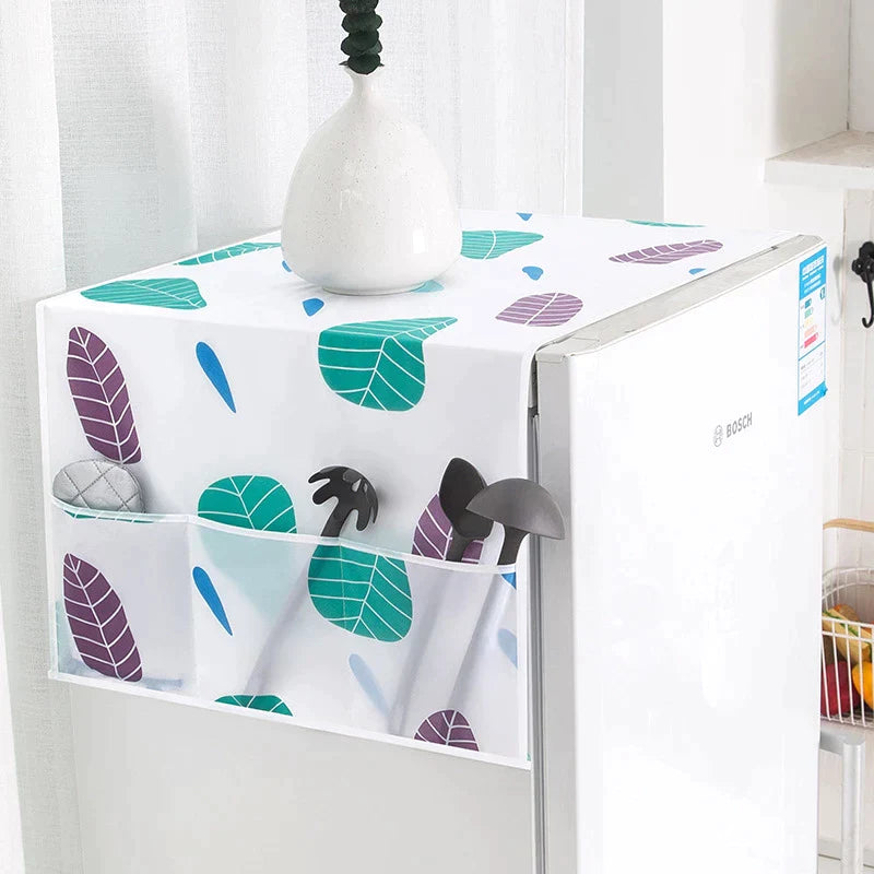 Waterproof and Dustproof Fridge Covers ( Pack of 2 Covers)