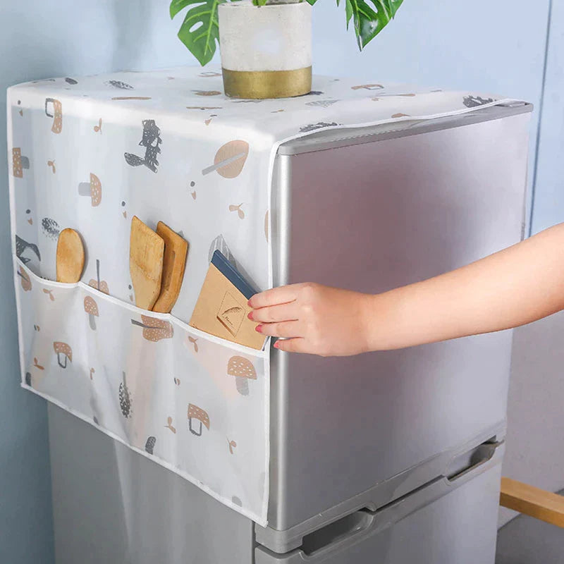 Waterproof and Dustproof Fridge Covers ( Pack of 2 Covers)
